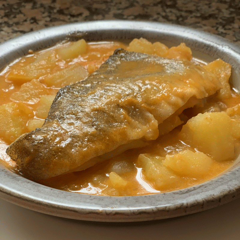 Bacallà amb patates